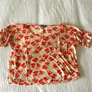 Floral Crop Top